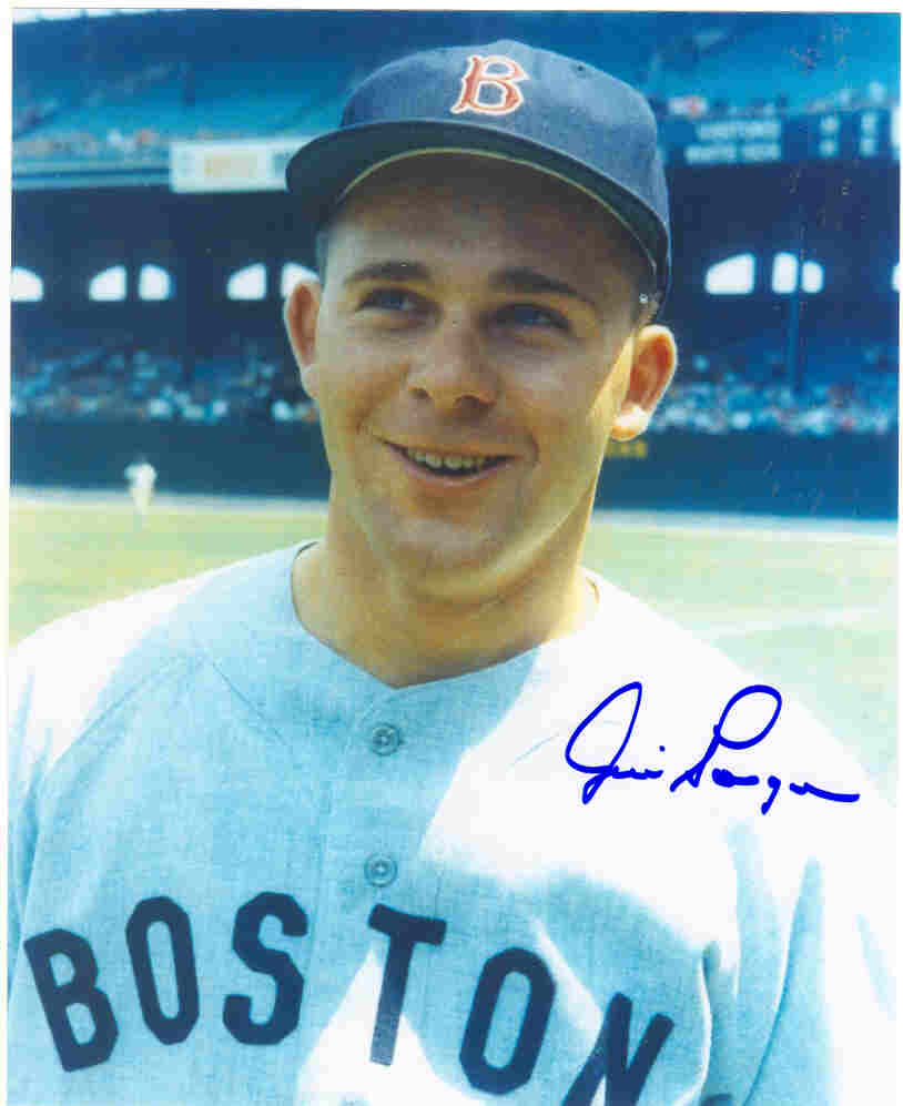 AUTOGRAPHED SIGNED photo JIM GOSGER Boston Red Sox