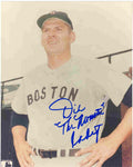 AUTOGRAPHED DICK RADATZ 8X10 Boston Red Sox Photo