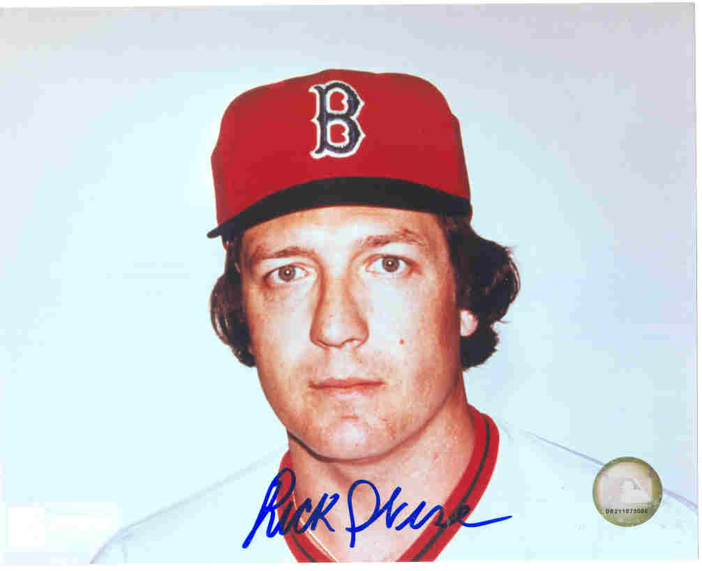 AUTOGRAPHED RICK WISE 8X10 Boston Red Sox Photo
