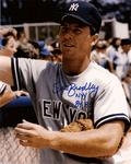 AUTOGRAPHED SCOTT BRADLEY 8x10 New York Yankees Photo