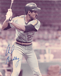 AUTOGRAPHED PHIL BRADLEY Seattle Mariners Photo
