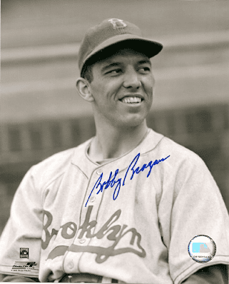 AUTOGRAPHED BOBBY BRAGAN 8X10 Brooklyn Dodgers photo