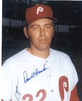 AUTOGRAPHED  Darrell Brandon 8x10 Philadelphia Phillies Photo