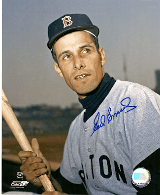 AUTOGRAPHED ED BRESSOUD 8x10 Boston Red Sox photo