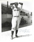 AUTOGRAPHED MARVIN BREUER 8X10 New York Yankees Photo