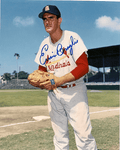 AUTOGRAPHED ERNIE BROGLIO St. Louis Cardinals photo