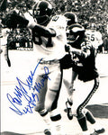 Autographed Larry Brown 8x10 photo Pittsburgh Steelers
