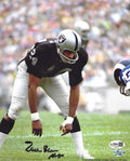 Autographed Willie Brown "HOF 84" Oakland Raiders 8X10 Photo JSA