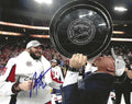 Autographed BARRY TROTZ 8X10 Washington Capitals Photo