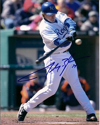 AUTOGRAPHED  photo JOHN BUCK  KC Royals