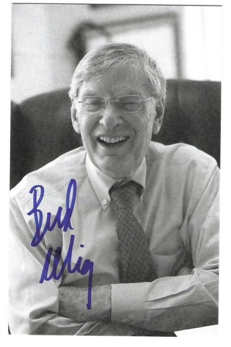 AUTOGRAPHED BUD SELIG  BXW Postcard