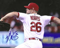 AUTOGRAPHED BUD NORRIS 8X10 St. Louis Cardinals photo
