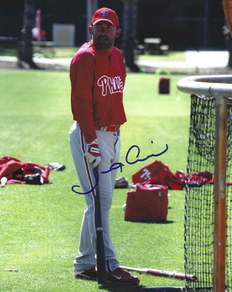 AUTOGRAPHED MIGUEL CAIRO Philadelphia Phillies 8x10 Photo