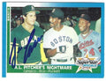 Autographed JOSE CANSECO Oakland A's 1987 Fleer Card