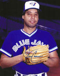 AUTOGRAPHED JOHN CANDELARIA 8x10 Toronto Blue Jays Photo