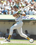 AUTOGRAPHED JOSE CANSECO "89 WS Champs" 8x10 Oakland A's Photo