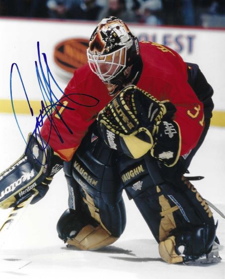 Autographed COREY HIRSCH  Vancouver Canucks 8x10 Photo
