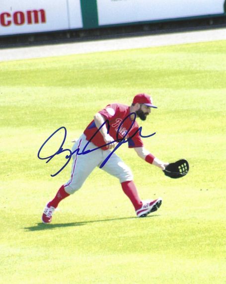 AUTOGRAPHED RUSS CANZLER 8X10 Philadelphia Phillies Photo
