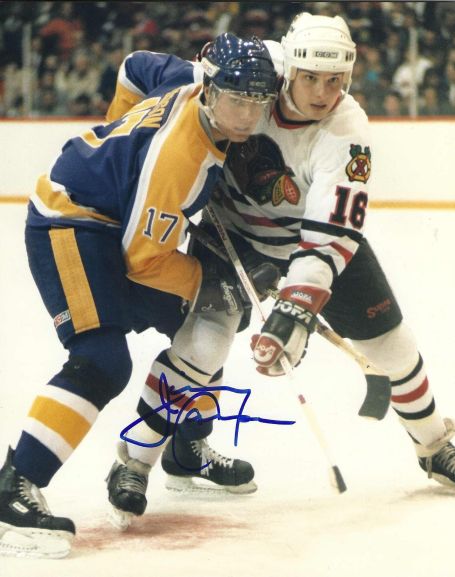 Autographed JIMMY CARSON 8X10 Los Angeles Kings Photo