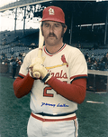 AUTOGRAPHED DANNY CATER St. Louis Cardinals photo