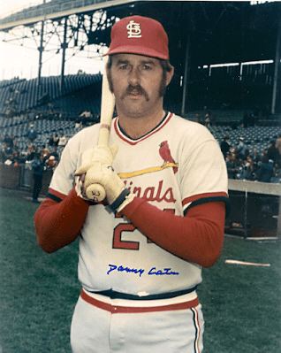 AUTOGRAPHED DANNY CATER St. Louis Cardinals photo