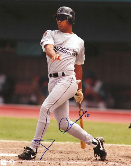 AUTOGRAPHED ANDUJAR CEDENO 8x10 Houston Astros Photo