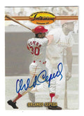 Autographed ORLANDO CEPEDA St. Louis Cardinals 1993 Ted Williams Card Company Card