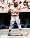 Autographed HOF'R ORLANDO CEPEDA - St. Louis Cardinals - Photo 8X10