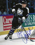 Autographed Shawn Chambers 8x10 Tampa Bay Lightning photo