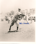 AUTOGRAPHED EDDIE CHANDLER  Brooklyn Dodgers photo