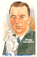 Autographed A.B. Perez-Steele Post Card