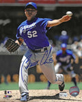 AUTOGRAPHED BRUCE CHEN 8X10 Kansas City Royals Photo MLB Hologram