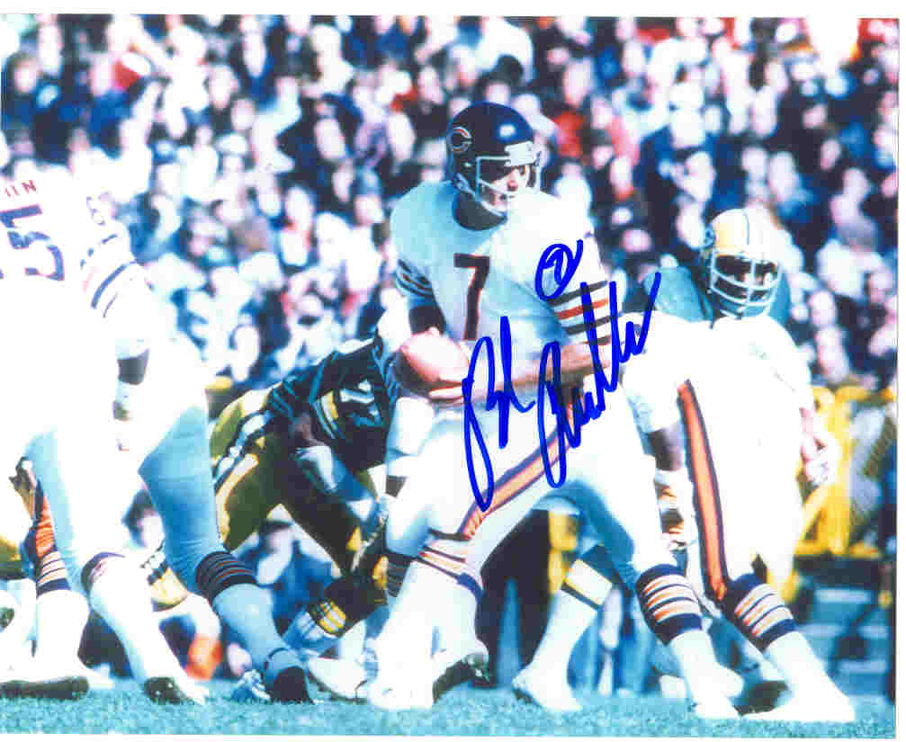 AUTOGRAPHED BOB AVELLINI 8x10 Chicago Bears Photo