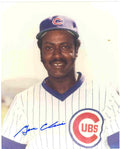 AUTOGRAPHED GENE CLINES 8X10 Chicago Cubs Photo