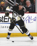 Autographed TAYLOR CHORNEY 8x10 Pittsburgh Penguins Photo