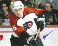 Autographed JEFF CHYCHRUN 8X10 Philadelphia Flyers Photo