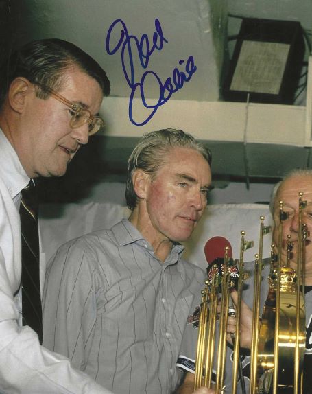 AUTOGRAPHED FRED CLAIRE 8x10 Los Angeles Dodgers photo