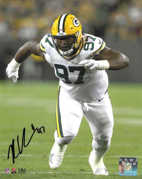 Autographed KENNY CLARK 8x10 Green Bay Packers Photo