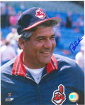 AUTOGRAPHED PAT CORRALES 8X10 Cleveland Indians Photo