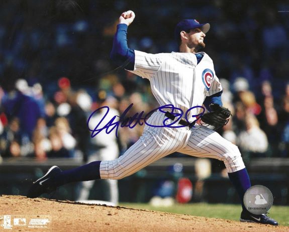 AUTOGRAPHED MATT CLEMENT 8X10 Chicago Cubs Photo