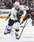 Autographed ADAM CLENDENING 8X10 Pittsburgh Penguins Photo