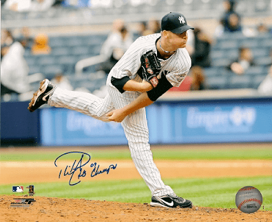 AUTOGRAPHED PHIL COKE 8x10 New York Yankees Photo