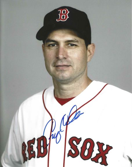 AUTOGRAPHED GREG COLBRUNN 8X10 Boston Red Sox photo