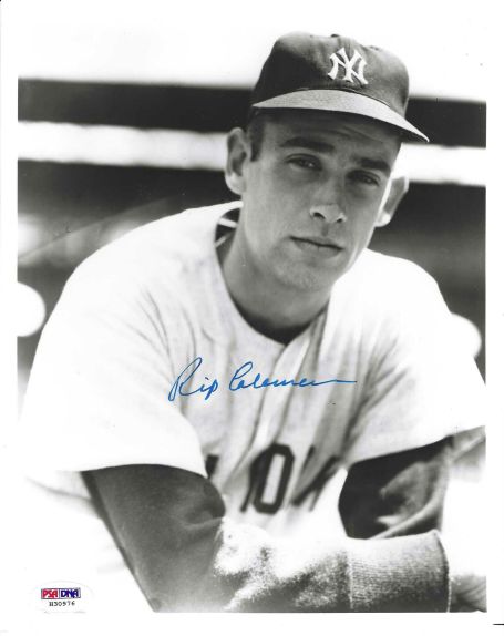 AUTOGRAPHED RIP COLEMAN 8x10 New York Yankees Photo PSA/DNA Hologram
