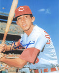 Autographed Dave Concepcion Cincinnati Reds 8x10 Photo with MLA COA