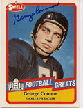 Signed GEORGE CONNOR 1989 Swell Football Card
