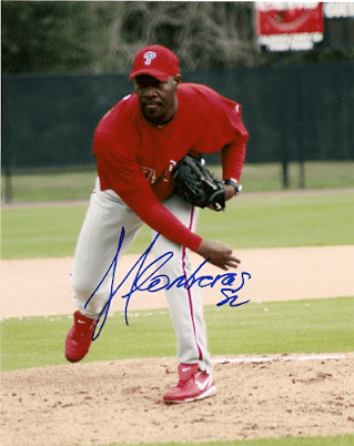 AUTOGRAPHED  JOSE CONTRERAS 8X10 Philadelphia Phillies