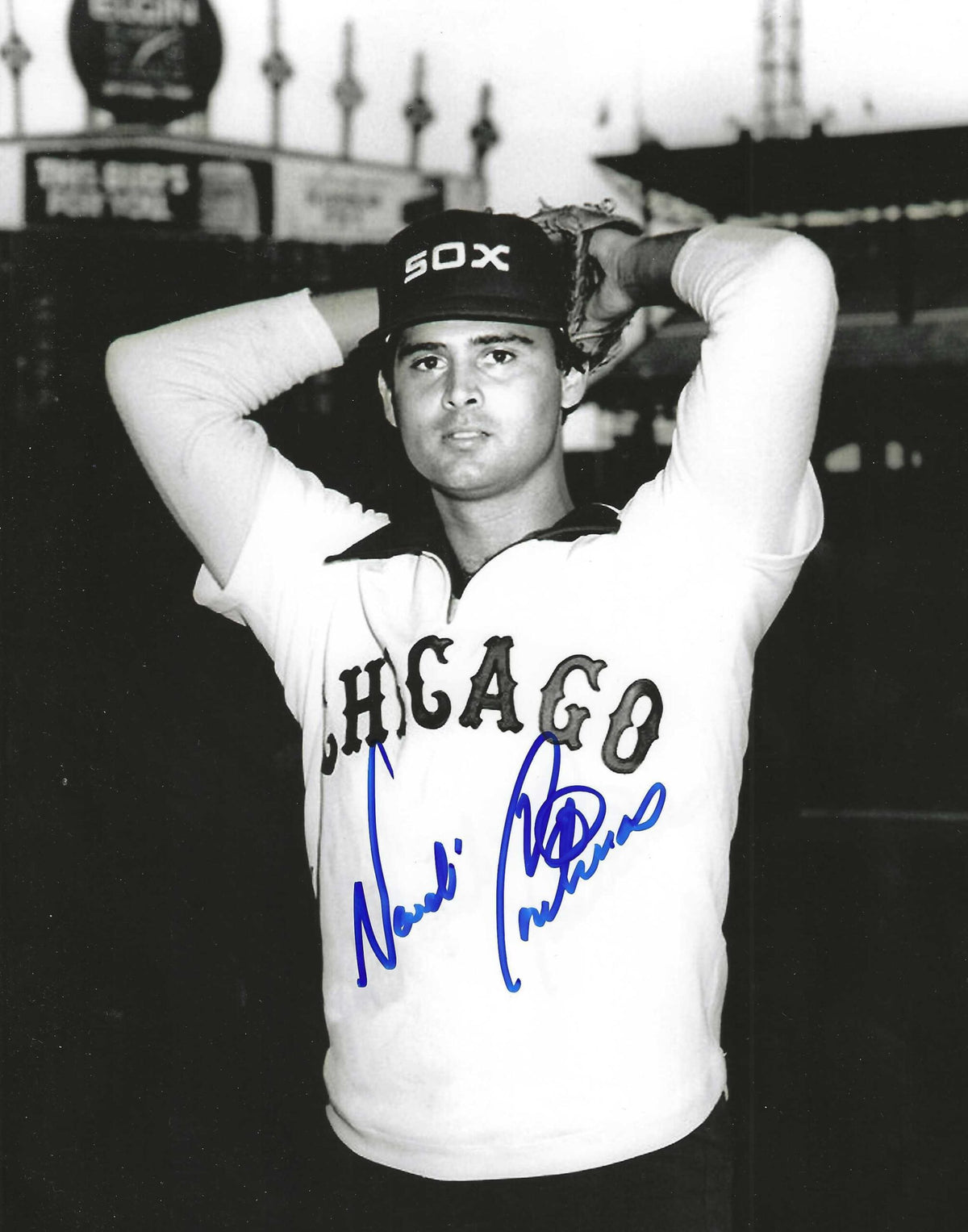 AUTOGRAPHED  Nardi Contreras  8X10 Chicago White Sox Photo