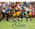 Autographed Eric Cook 8x10 photo Washington Redskins