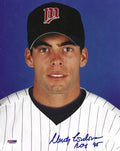AUTOGRAPHED MARTY CORDOVA "ROY 95" 8x10 Minnesota Twins Photo PSA/DNA